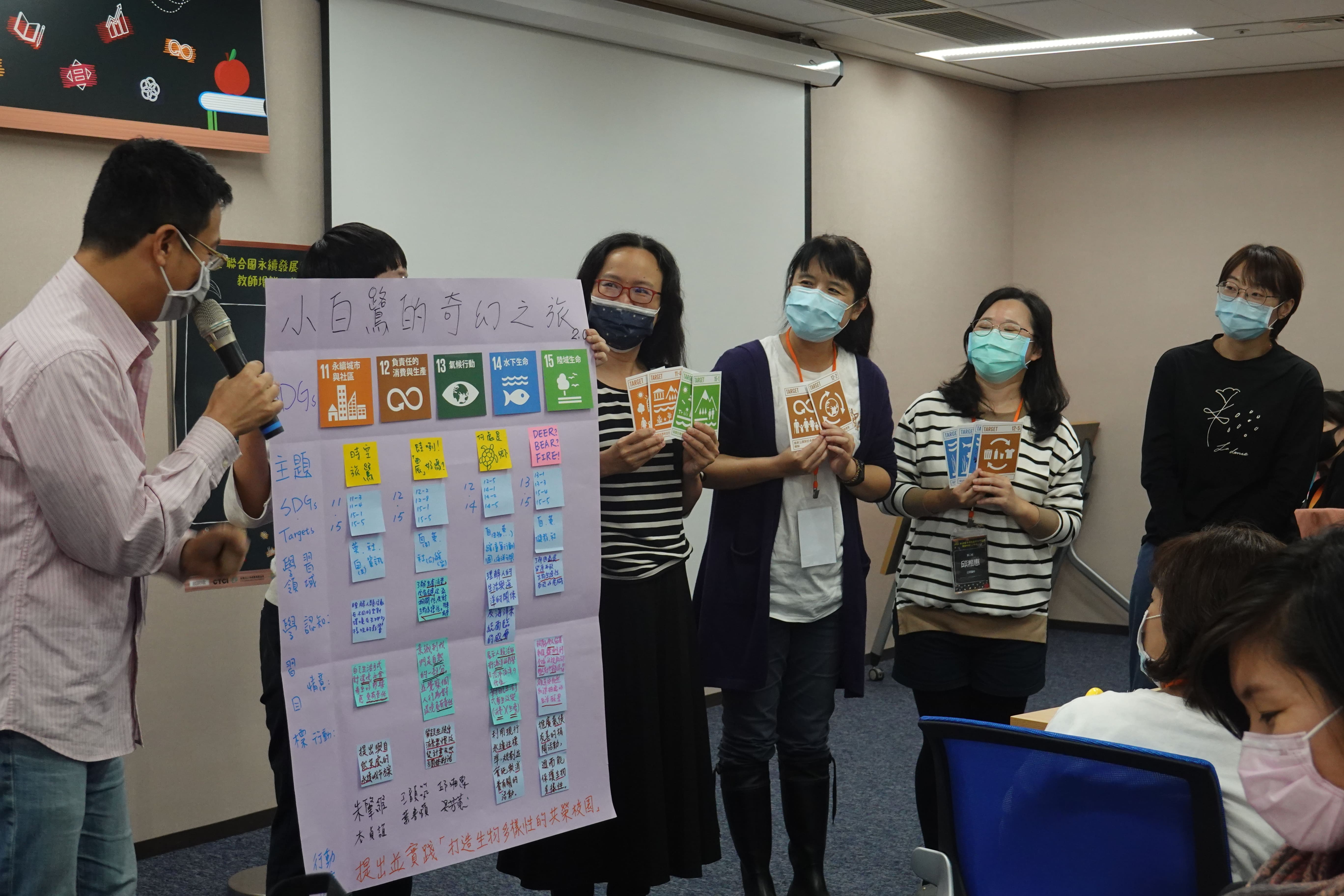 2021聯合國永續發展教育與目標(ESDGs)共備課程 教師增能工作坊