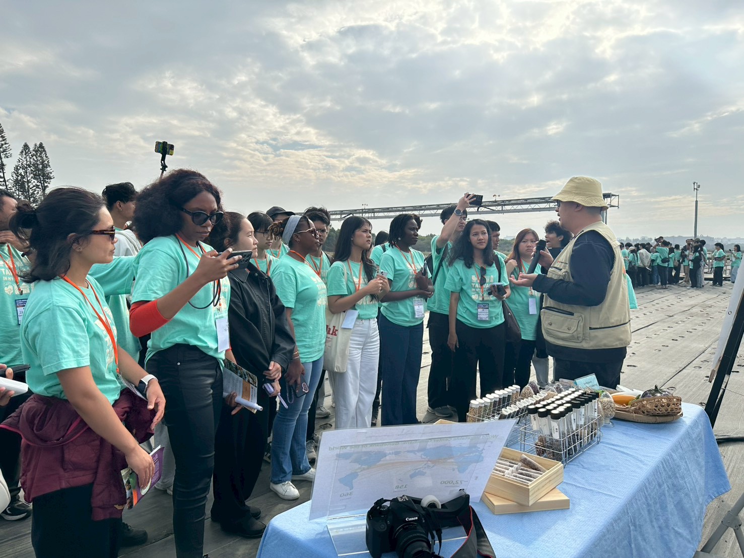 從水資源到全球種原守護 「探索台灣120h－你農我農」國際學子走進烏山頭水庫與亞蔬世界蔬菜中心 為五天永續食農探索畫下句點